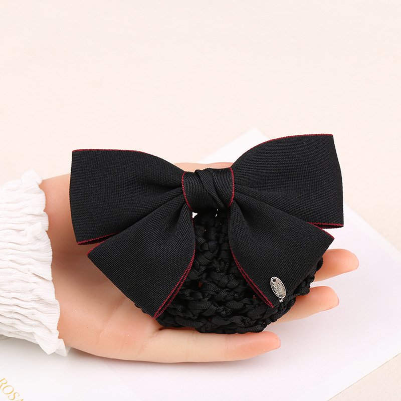 Satīna matu tīkls ar lentei, oriģināls dizains, rokdarbs, atsevišķs iepakojums