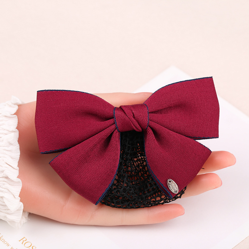 Satīna matu tīkls ar lentei, oriģināls dizains, rokdarbs, atsevišķs iepakojums