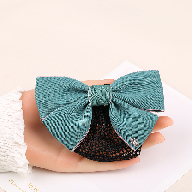 Satīna matu tīkls ar lentei, oriģināls dizains, rokdarbs, atsevišķs iepakojums