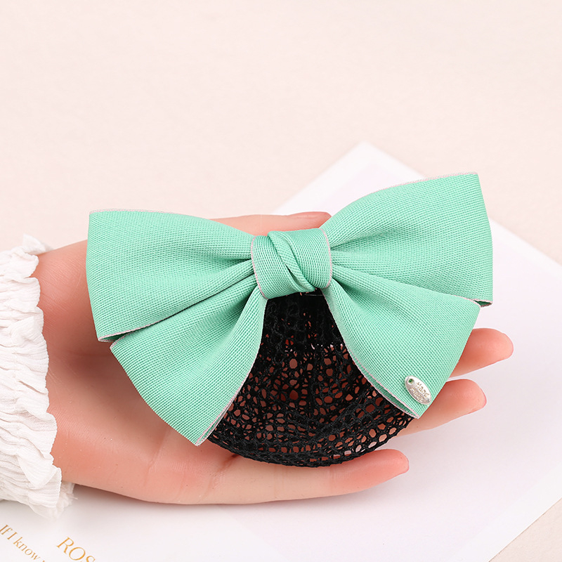 Satīna matu tīkls ar lentei, oriģināls dizains, rokdarbs, atsevišķs iepakojums