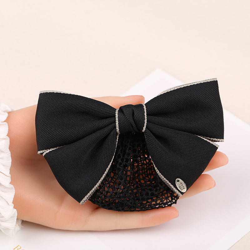 Satīna matu tīkls ar lentei, oriģināls dizains, rokdarbs, atsevišķs iepakojums