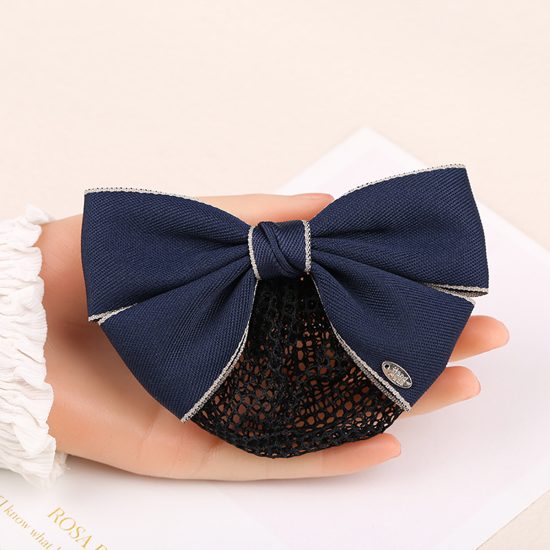 Satīna matu tīkls ar lentei, oriģināls dizains, rokdarbs, atsevišķs iepakojums