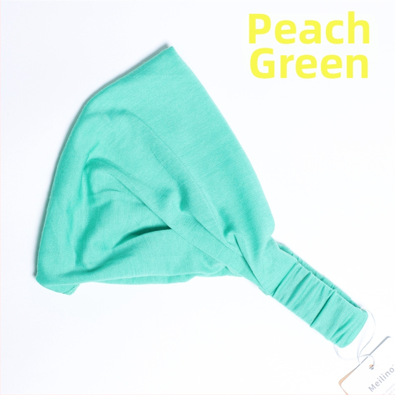 Sieviešu merino vilnas galvas lente, sviedru absorkcijas sporta galvas lente ārējiem nodarbībām — velosacīkstēm, skrējienam, jogai un kalnu kāpšanai, geometrisks raksts, raksts plaid, modelis H13