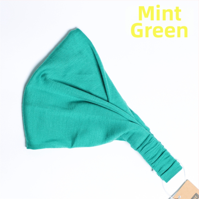 Sieviešu merino vilnas galvas lente, sviedru absorkcijas sporta galvas lente ārējiem nodarbībām — velosacīkstēm, skrējienam, jogai un kalnu kāpšanai, geometrisks raksts, raksts plaid, modelis H13