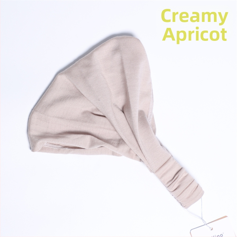 Sieviešu merino vilnas galvas lente, sviedru absorkcijas sporta galvas lente ārējiem nodarbībām — velosacīkstēm, skrējienam, jogai un kalnu kāpšanai, geometrisks raksts, raksts plaid, modelis H13