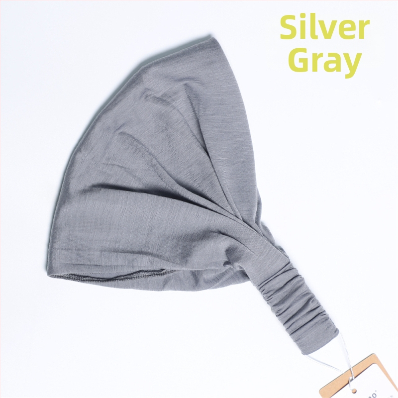 Sieviešu merino vilnas galvas lente, sviedru absorkcijas sporta galvas lente ārējiem nodarbībām — velosacīkstēm, skrējienam, jogai un kalnu kāpšanai, geometrisks raksts, raksts plaid, modelis H13