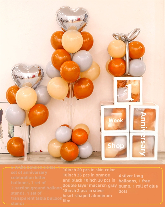 Μπαλόνι διακόσμησης, καρδιά σχήματος από αλουμινόφυλλο, μπαλόνι-παιχνίδι, Jin Yun Xi Pin, IP: Όχι