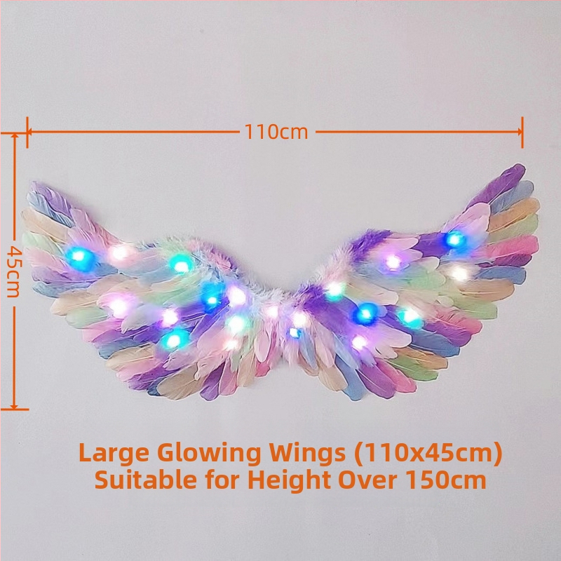 Foto rekvizīts: eņģeļa spārni no spalvām, rokdarbs, piemērots meitenēm