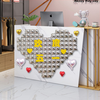 Alumíniumfóliából készült ballon, alumínium ballon, profilozott forma