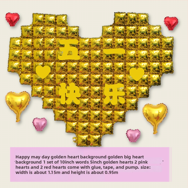 Alumíniumfóliából készült ballon, alumínium ballon, profilozott forma