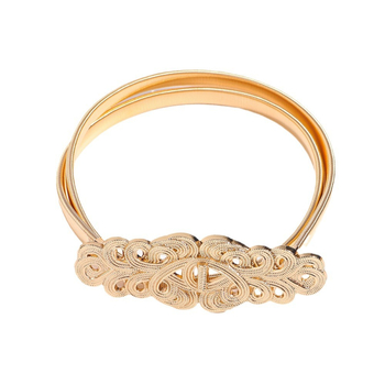 Juosmens grandinėlė su kristalų kaspeliu, elastinė metalinė juosta moterims, universalus aksesuaras visoms sezonoms, Haoyu HYY19417