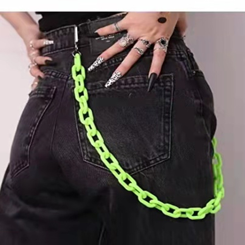 Juosmens grandinė, metalinė, dvigubas apskritimas, paprastas stilius, pritaikoma