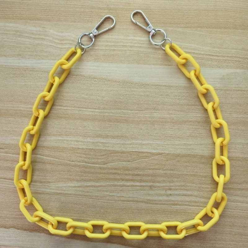 Juosmens grandinė, metalinė, dvigubas apskritimas, paprastas stilius, pritaikoma