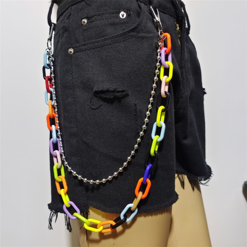 Juosmens grandinė, metalinė, dvigubas apskritimas, paprastas stilius, pritaikoma