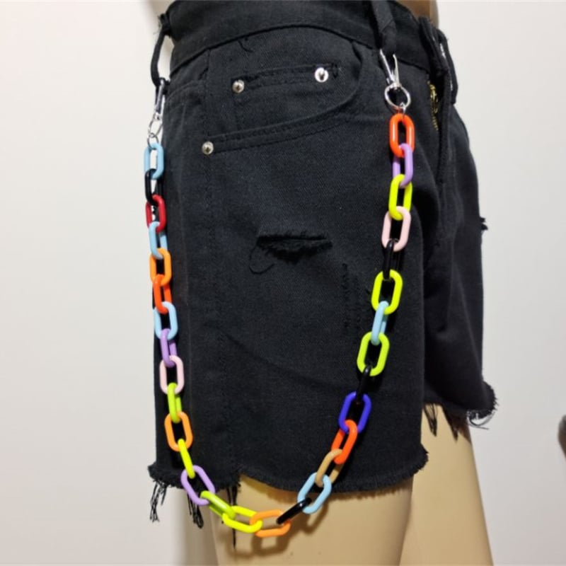 Juosmens grandinė, metalinė, dvigubas apskritimas, paprastas stilius, pritaikoma