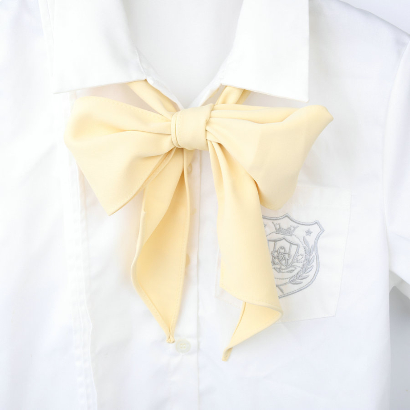 JK egyenruha gallérkiegészítő – virág a gallérhoz, egyszínű poliészter, nyíl típus, uniszex, Shengzhou eredet, 2025 nyár