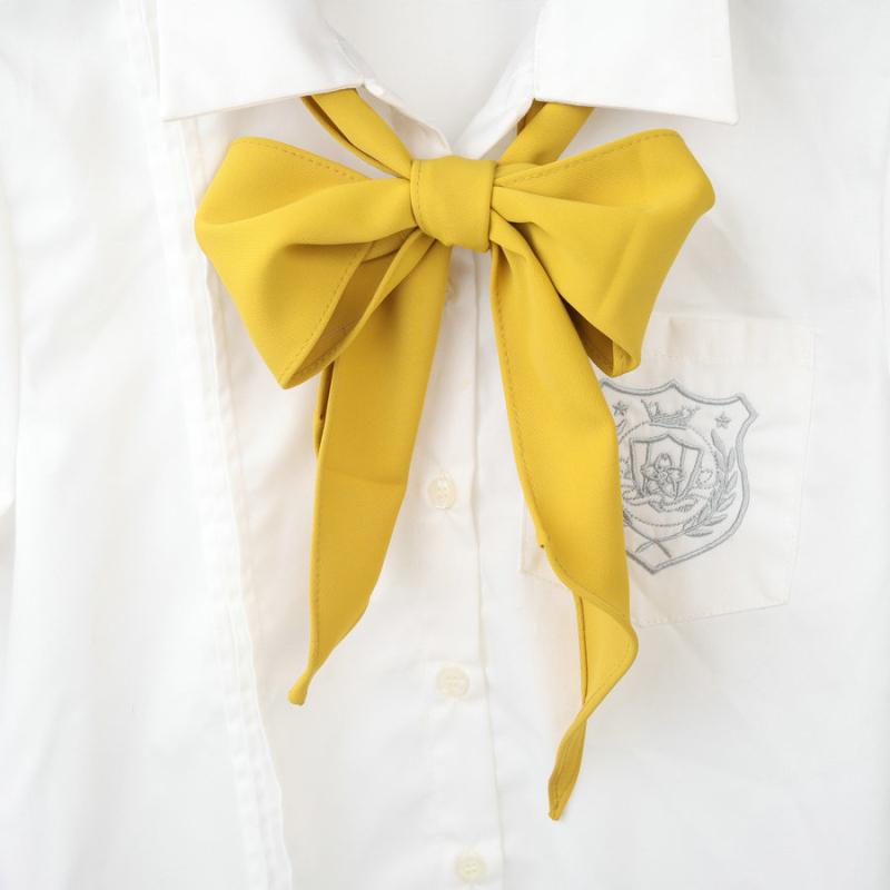 JK egyenruha gallérkiegészítő – virág a gallérhoz, egyszínű poliészter, nyíl típus, uniszex, Shengzhou eredet, 2025 nyár