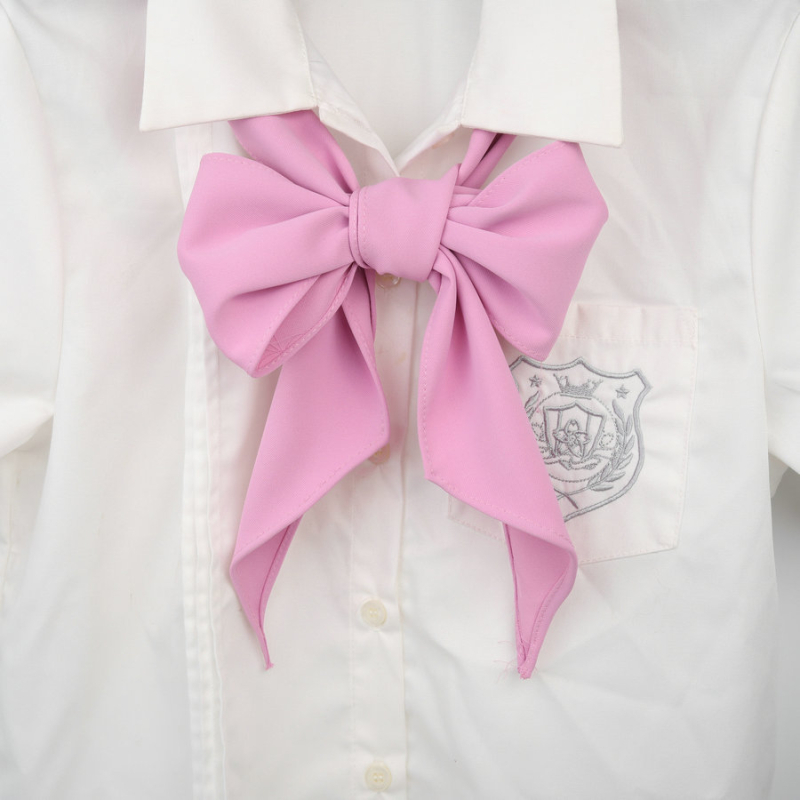 JK egyenruha gallérkiegészítő – virág a gallérhoz, egyszínű poliészter, nyíl típus, uniszex, Shengzhou eredet, 2025 nyár