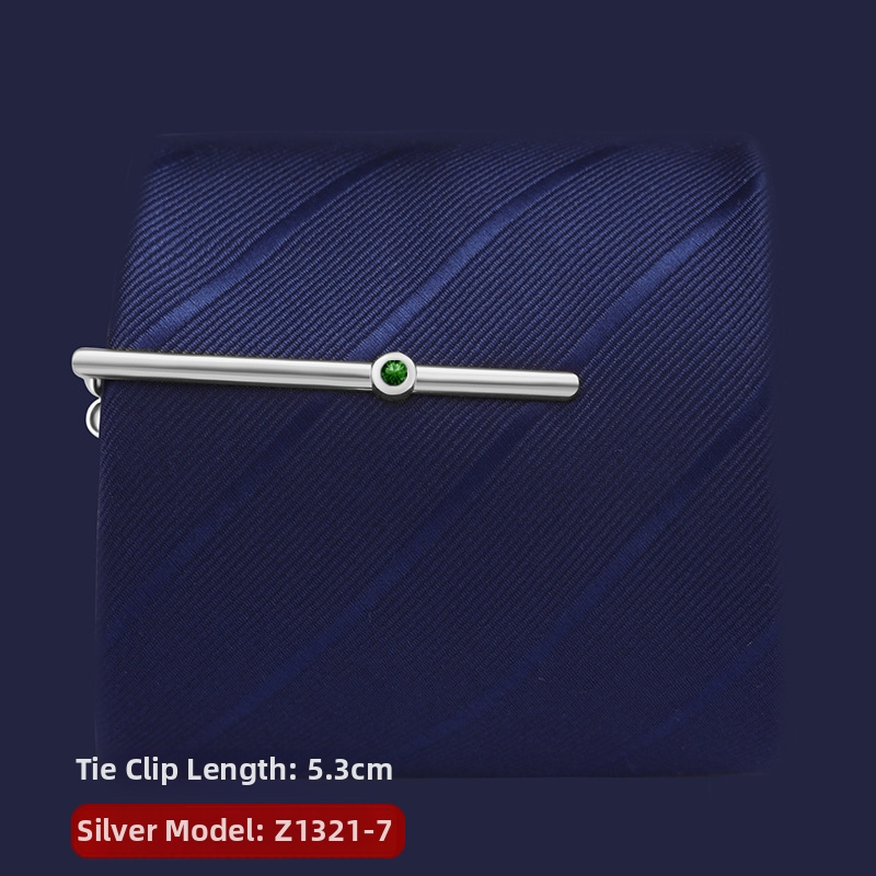 Персонализираема медна закопчалка за вратовръзка, плоска глава, мъжки стил, лазерно гравирано лого