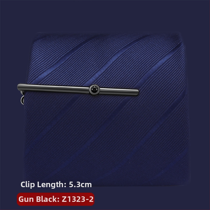 Персонализираема медна закопчалка за вратовръзка, плоска глава, мъжки стил, лазерно гравирано лого