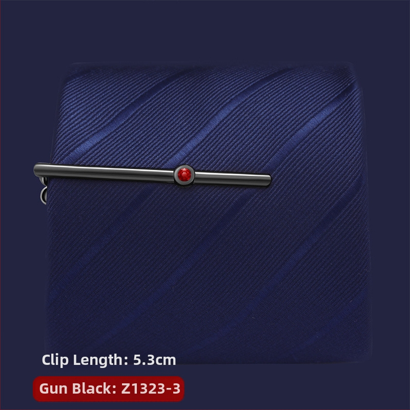 Персонализираема медна закопчалка за вратовръзка, плоска глава, мъжки стил, лазерно гравирано лого