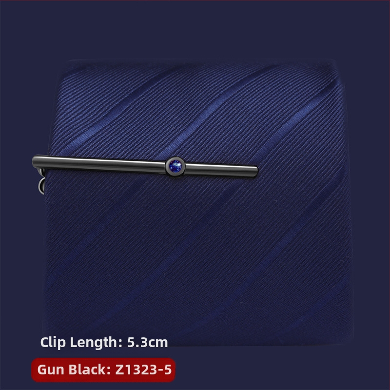 Персонализираема медна закопчалка за вратовръзка, плоска глава, мъжки стил, лазерно гравирано лого