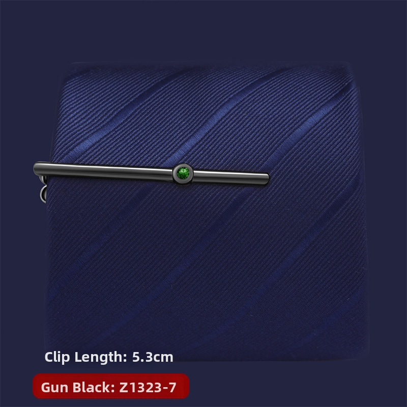 Персонализираема медна закопчалка за вратовръзка, плоска глава, мъжки стил, лазерно гравирано лого