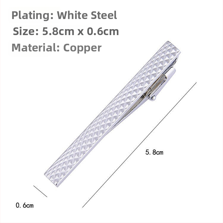Клип за вратовръзка – Агат констелационен модел, метален аксесоар