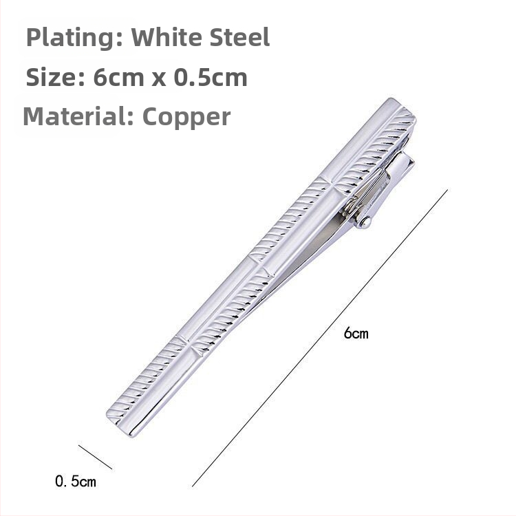 Клип за вратовръзка – Агат констелационен модел, метален аксесоар