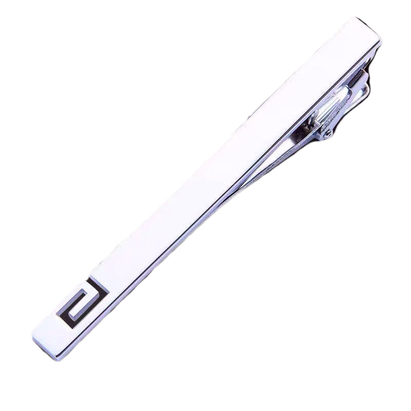 Клип за вратовръзка – Агат констелационен модел, метален аксесоар