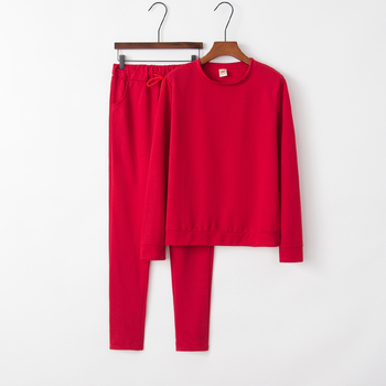 Есен/Зима 2020 Нов европейски и американски стил спортен суитшърт с дълъг ръкав и кръгло деколте