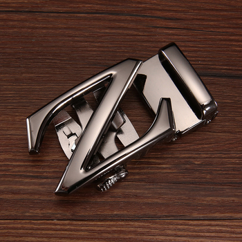 Автоматична катарама за колан, сплав, елипсовидна форма, модел с букви, бизнес стил