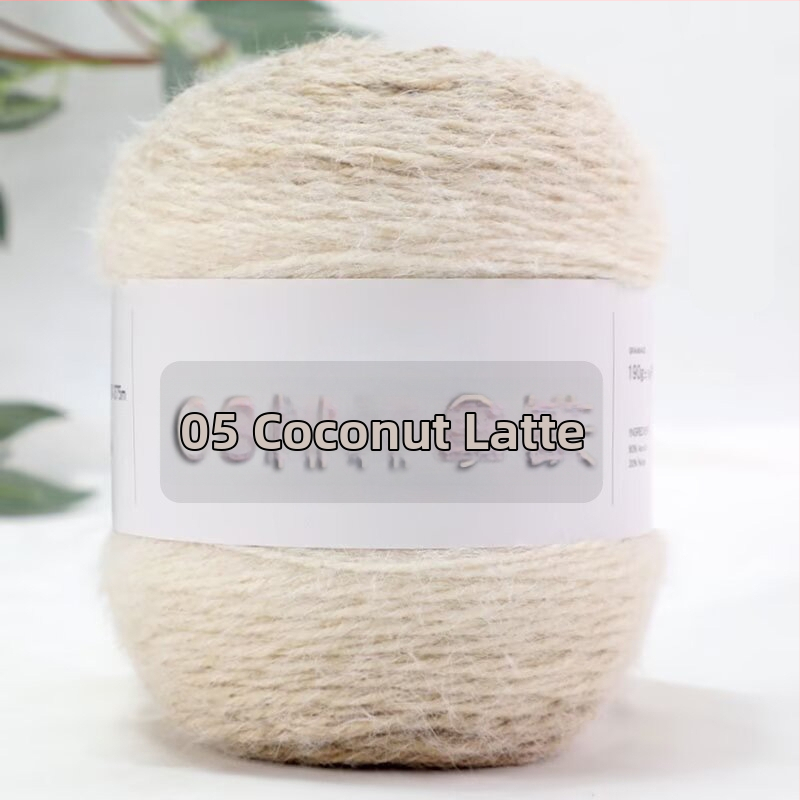 Takarófonal gradient dizájnnal, Semi-worsted, ball yarn formájú fonal, kézi kötéshez, alias Cake line, márka Also Warm