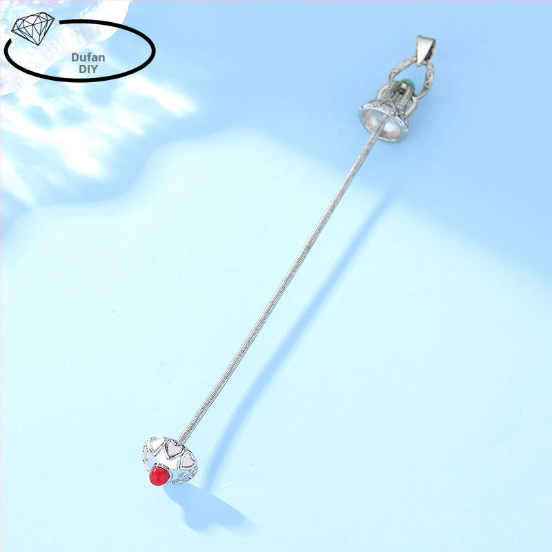 Réz nyaklánc elektroplattázott részletekkel, etnikus stílus, irodalmi retro, 2024 tavasza