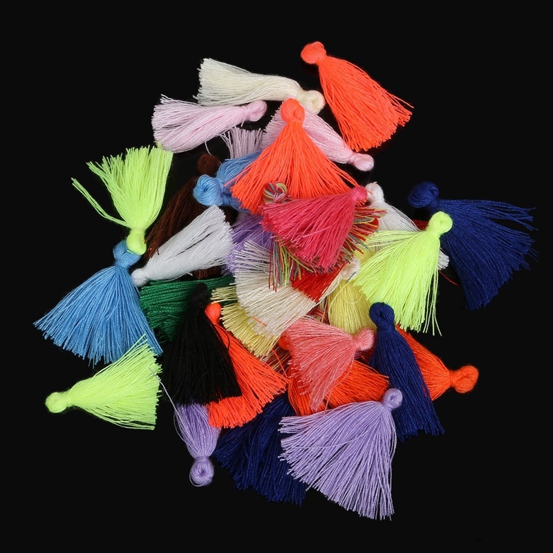 27 mm tassel od poliestera i pamuka – materijal za DIY nakit
