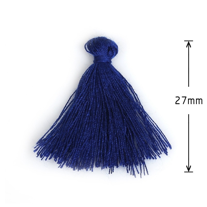27 mm tassel od poliestera i pamuka – materijal za DIY nakit