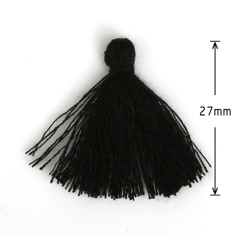 27 mm tassel od poliestera i pamuka – materijal za DIY nakit