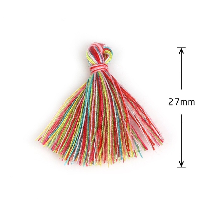 27 mm tassel od poliestera i pamuka – materijal za DIY nakit