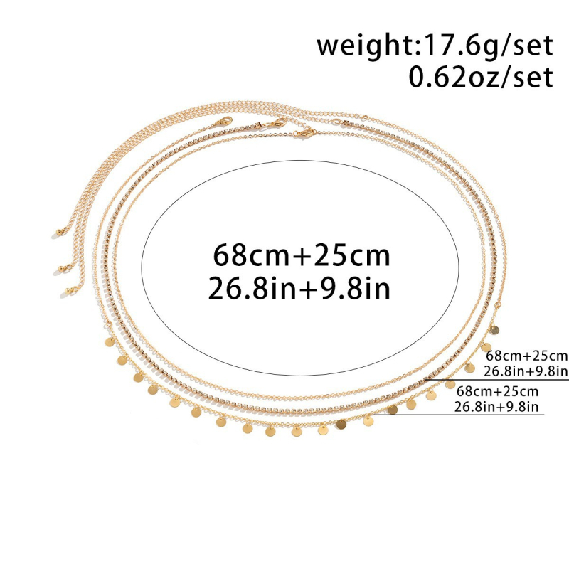 Višeslojni metalni kaiš za struk s resicama i srcolnim dizajnom, elektroplatiranje završetak, legura, ženski etnički stil