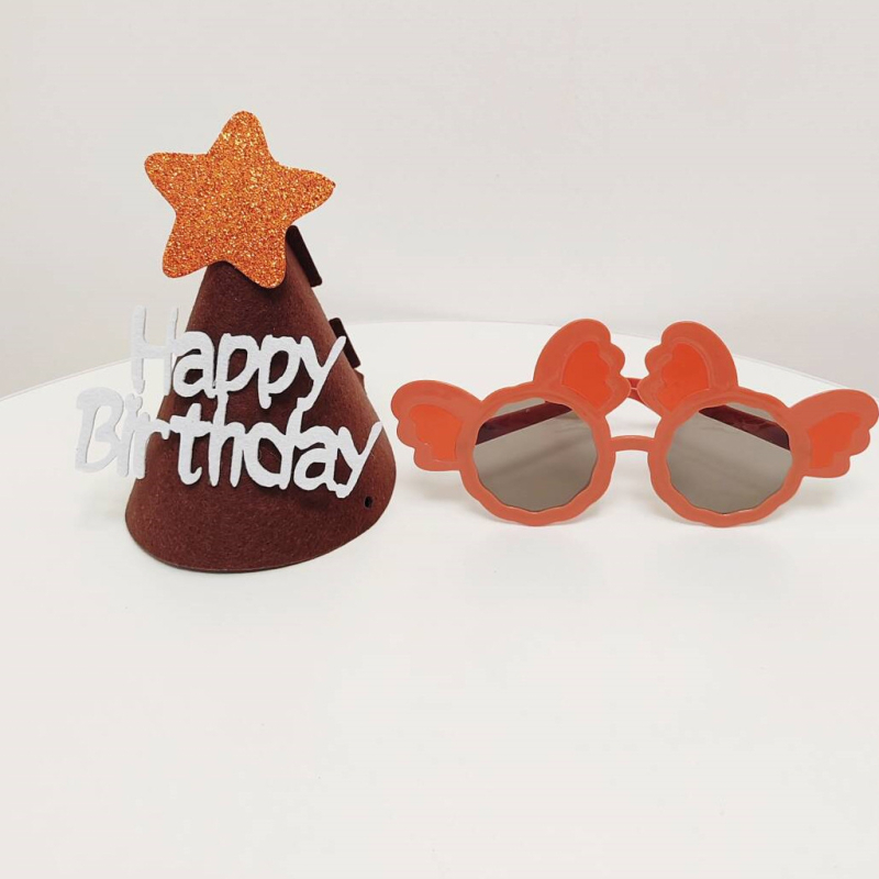 Vaikų gimtadienio skrybėlė iš filco – šventinis stilius, rekvizitai vietos dekoracijai