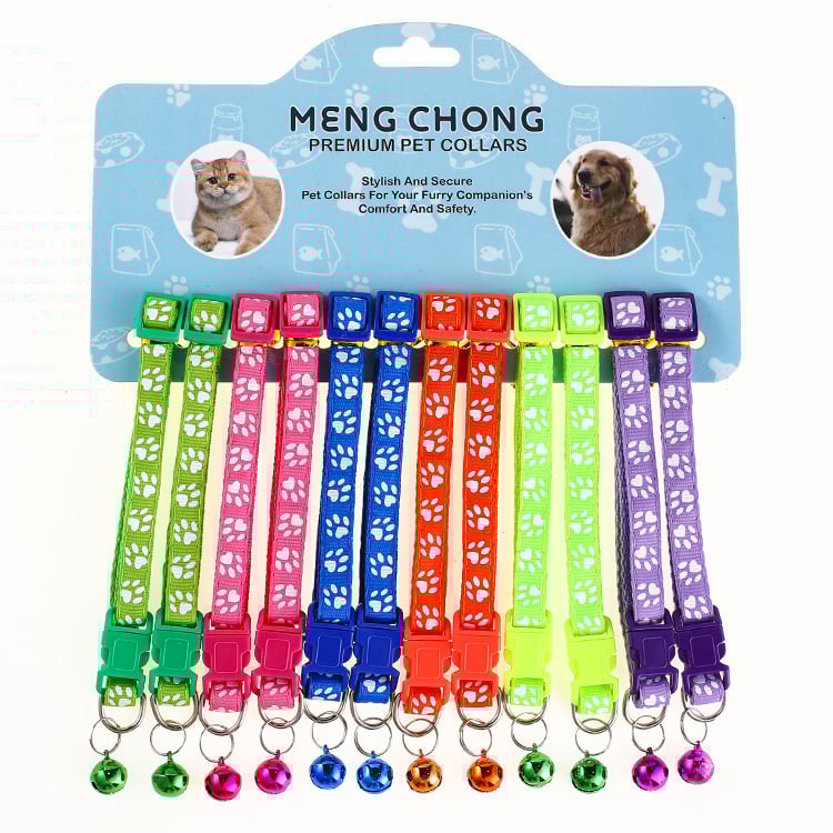 Colier pentru pisici, Polipropilenă, Model cu puncte, Uz general, Stil casual