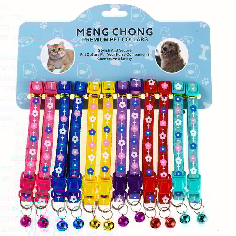 Colier pentru pisici, Polipropilenă, Model cu puncte, Uz general, Stil casual