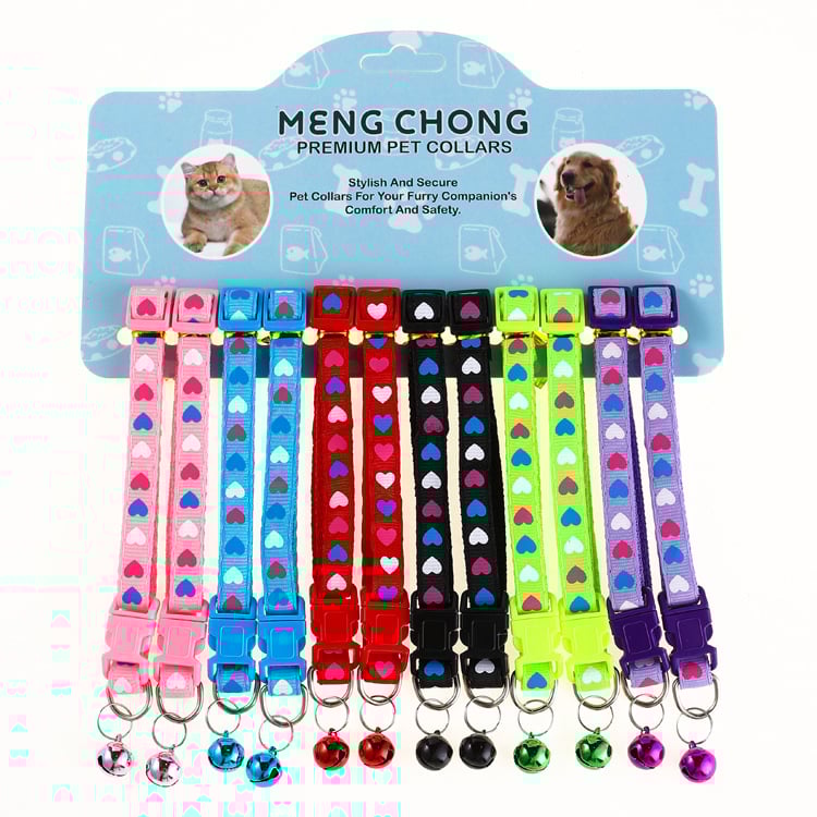 Colier pentru pisici, Polipropilenă, Model cu puncte, Uz general, Stil casual