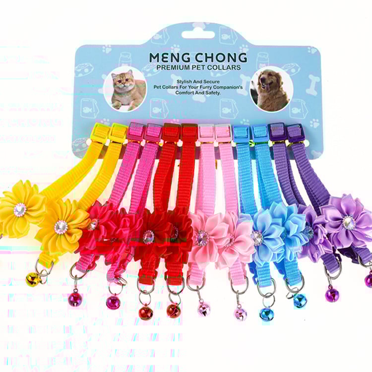 Colier pentru pisici, Polipropilenă, Model cu puncte, Uz general, Stil casual