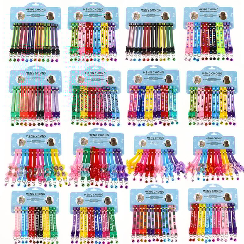 Colier pentru pisici, Polipropilenă, Model cu puncte, Uz general, Stil casual