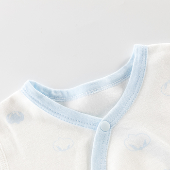 Naujagimių unisex medvilninis ilgomis rankovėmis kombinezonas, 100% medvilnė, amžius 0–12 mėnesių, pavasaris–ruduo