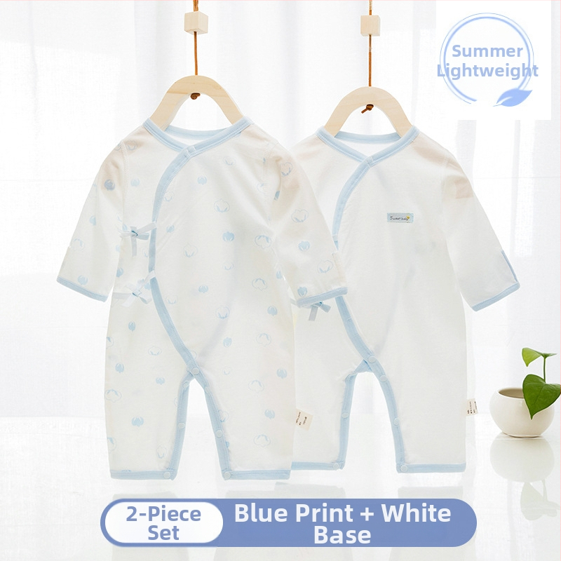 Naujagimių unisex medvilninis ilgomis rankovėmis kombinezonas, 100% medvilnė, amžius 0–12 mėnesių, pavasaris–ruduo