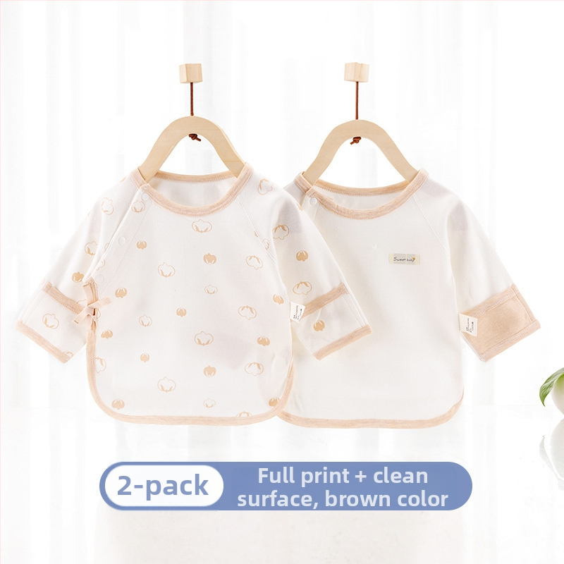 Naujagimių unisex medvilninis ilgomis rankovėmis kombinezonas, 100% medvilnė, amžius 0–12 mėnesių, pavasaris–ruduo