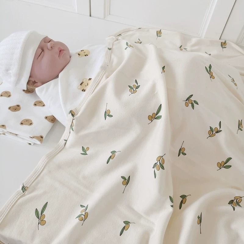 Uus sünnitusjärgne mähkimispled, kerge kõikide aastaaegade jaoks sünteetiliste kiudude tekk, kaasaegne minimalistlik stiil