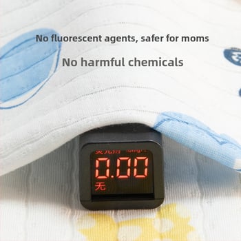 Kūdikių medvilniniai trumpomis rankovėmis marškinėliai (animacinis raštas, 100% medvilnė, apvali kaklo linija, tinkama naujagimiams 0–1 metų)